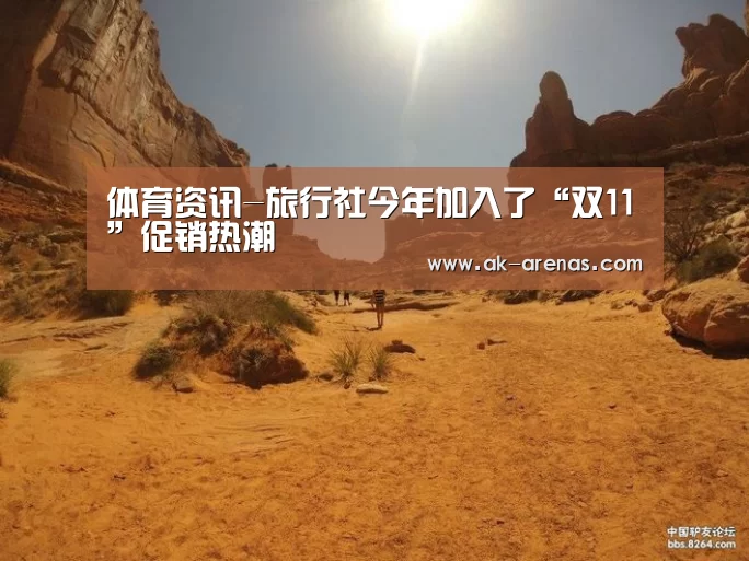 体育资讯-旅行社今年加入了“双11”促销热潮(图1) 数据分析